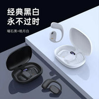 HKM-604435 Open-Air Wireless Earphones with BT5.4 and LED Digital Display for Sports and Gaming