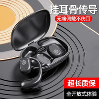 HKM-604435 Open-Air Wireless Earphones with BT5.4 and LED Digital Display for Sports and Gaming