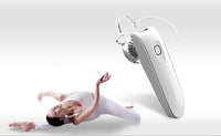 HKM-604627 Universal Mini Bluetooth Headset - Wireless Earphone with Extended Battery Life, Voice Commands, and Dual Device Connectivity