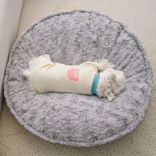 HKM-6047677 Deep Sleeping Dog Nest in Suede with PP Cotton Lining - Available in Small, Medium, and Large