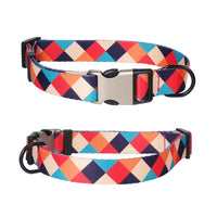 HKM-6047805 Fashionable Pet Collar with Metal Buckle - Unique Patterns and Adjustable Sizes