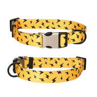 HKM-6047805 Fashionable Pet Collar with Metal Buckle - Unique Patterns and Adjustable Sizes