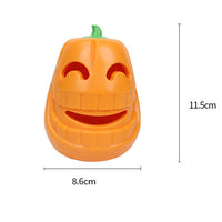 HKM-6049085 Halloween Pumpkin Dog Chew Toy – Interactive Treat Dispensing Puzzle for All Breeds – Durable Thermoplastic Rubber Design