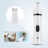HKM-6049597 Multifunctional Pet Shaver Scissors and Nail Polisher with USB Charging