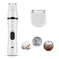 HKM-6049597 Multifunctional Pet Shaver Scissors and Nail Polisher with USB Charging
