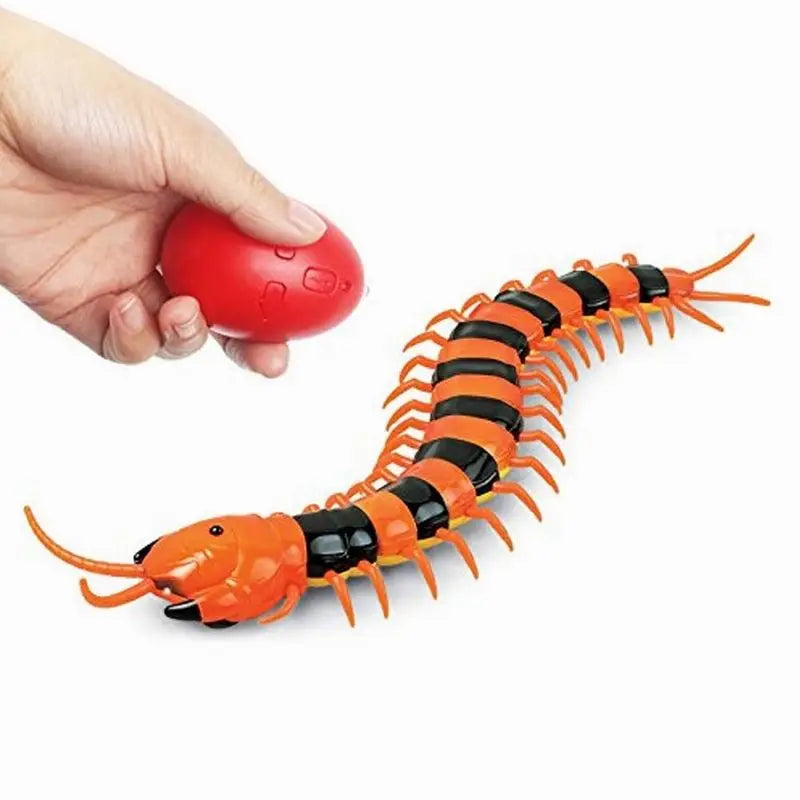 HKM-605011 Remote Control Infrared Centipede Toy for Kids - Electric Crawling Scolopendra Model