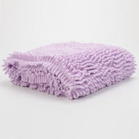 HKM-6051261 Chenille Pet Absorbent Towel - Available in Purple, Pink, and Blue in Multiple Sizes