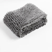 HKM-6051261 Chenille Pet Absorbent Towel - Available in Purple, Pink, and Blue in Multiple Sizes