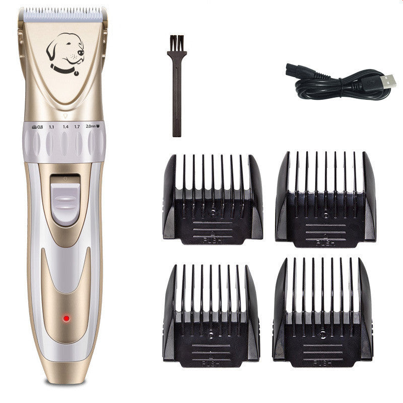 HKM-605139 Electric Pet Shaver with Ceramic Blade – USB Rechargeable, 150 Minutes Runtime, Compact Size