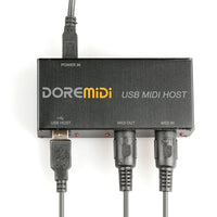 HKM-605139 MIDI Host Box with USB Interfaces and High-Performance 12.5mm Spindle Connector