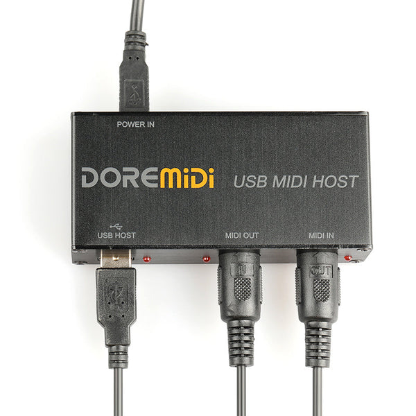 HKM-605139 MIDI Host Box with USB Interfaces and High-Performance 12.5mm Spindle Connector