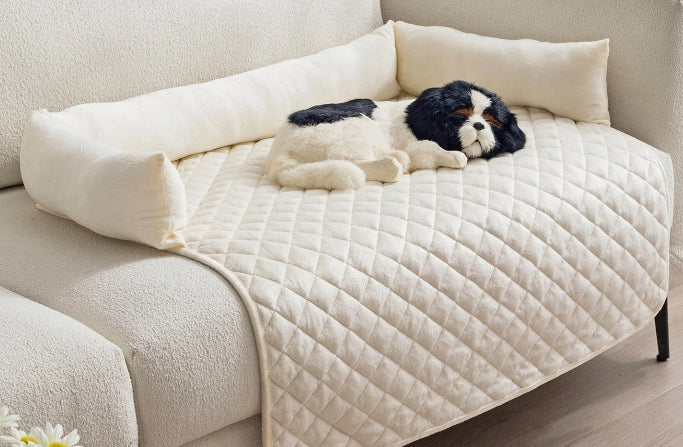 HKM-6053437 Waterproof Pet Mat - Soft Cotton Seat Cushion for Dogs in Multiple Sizes