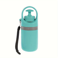 HKM-6057021 Blue Plastic Dog Pooper Scooper with Garbage Bag for Easy Cleanup