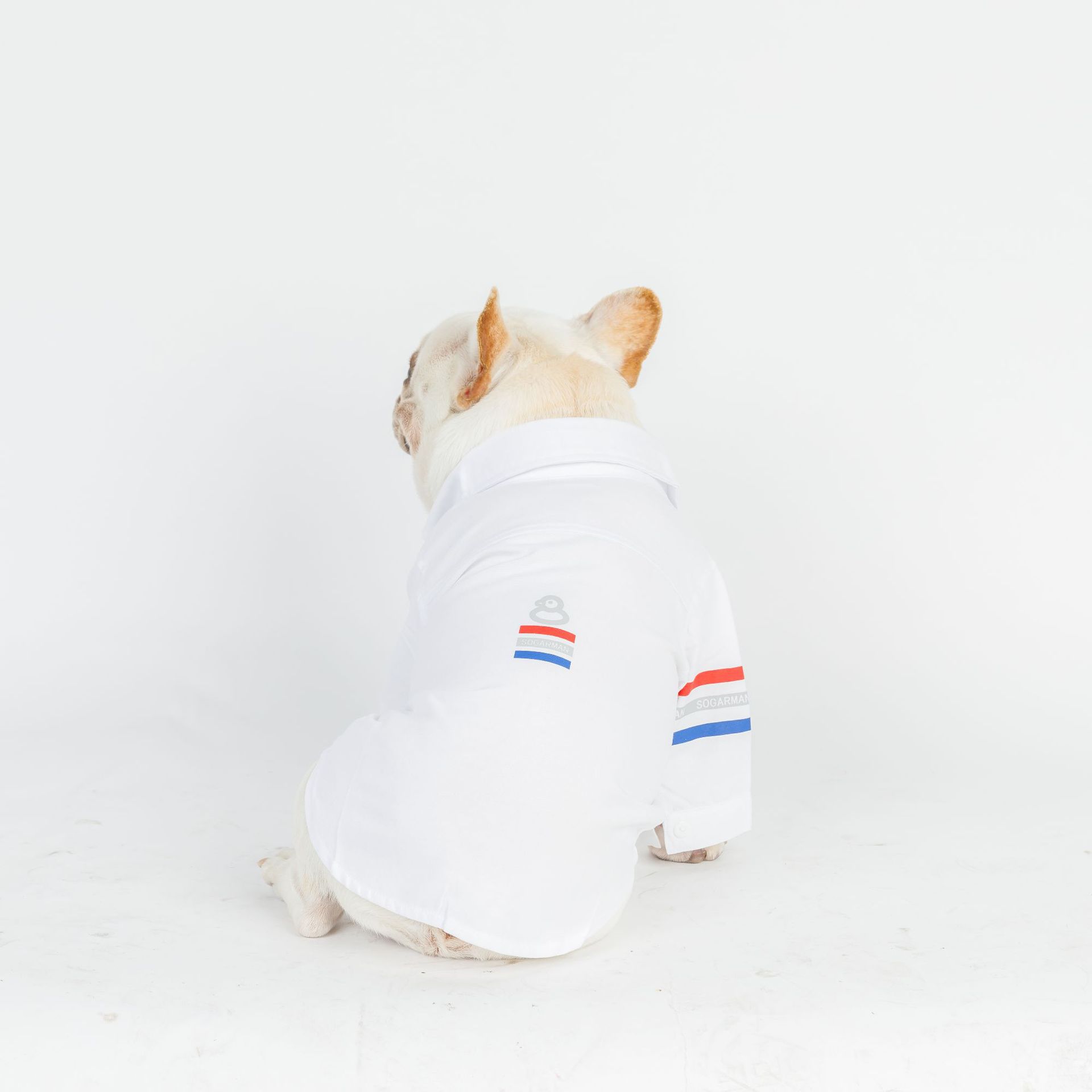 HKM-6057917 Comfortable Cotton Pet Shirt in Hong Kong Tide Duck Design - Available in Multiple Sizes