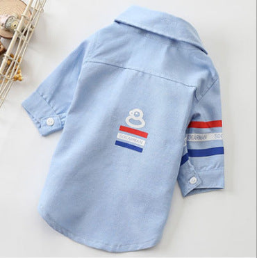 HKM-6057917 Comfortable Cotton Pet Shirt in Hong Kong Tide Duck Design - Available in Multiple Sizes