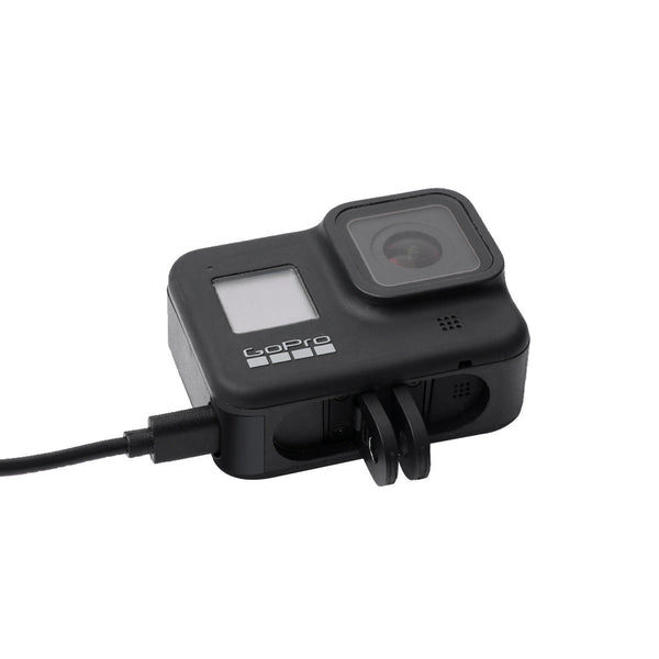 HKM-605843 GoPro Hero8 Black Side Door Battery Cover Replacement - Durable Black Plastic