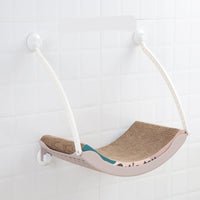 HKM-6058941 Hanging Cat Hammock for Sunbathing - Durable Plastic Pet Nest