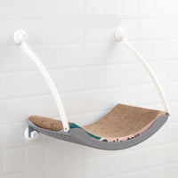 HKM-6058941 Hanging Cat Hammock for Sunbathing - Durable Plastic Pet Nest