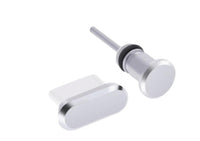 HKM-605971 Metal Dust Plug for Charging Port - Available in Black, Gold, Silver, Blue, Red, Rose Gold, and Gray