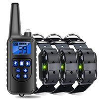 HKM-6060605 Electric Shock and Vibration Training Collar for Dogs - Adjustable Remote Control Options