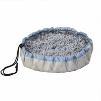 HKM-6061117 Pet Olfactory Training Blanket - Sniffing Pad Made of Polyester, 32x22x3cm in Blue, Green, and Gray