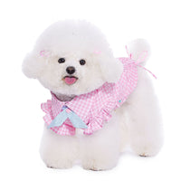 HKM-6062909 Pink Casual Thin Shirt for Small Dogs - Bichon, Teddy, Schnauzer - XXS to XL Size Options