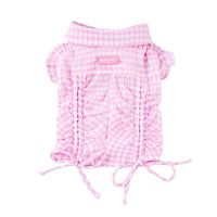 HKM-6062909 Pink Casual Thin Shirt for Small Dogs - Bichon, Teddy, Schnauzer - XXS to XL Size Options