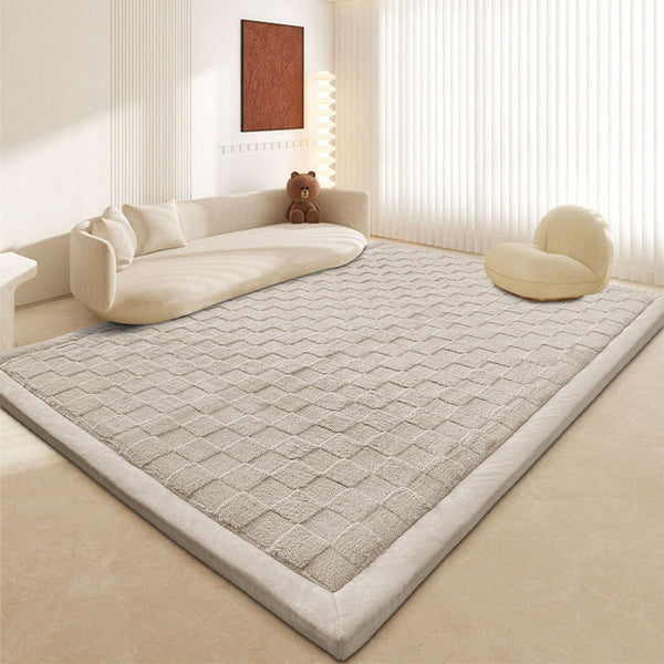 HKM-6063933 Thickened Drop-Resistant Carpet for Living Room in Multiple Colors and Sizes