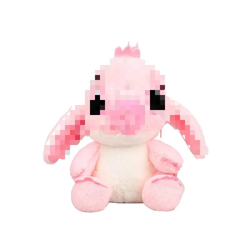 HKM-606419 Kawaii Stitch Plush Backpack Stuffed Toy for Kids – Soft Knapsack for Girls and Boys, Perfect Gift for All Ages