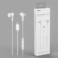 HKM-606483 Digital Stereo Wired Type-C Earphones for iPhone 15 Pro Max and Compatible with Samsung, OnePlus, and Huawei Devices