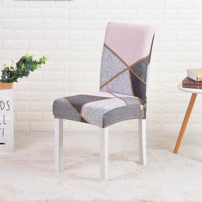 HKM-606483 Elastic Anti-Fouling Chair Cushion for Hotel and Home Use - Modern Polyester Cover