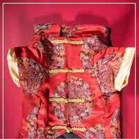 HKM-6065469 Cotton Dog Tang Dress for Celebrating Special Occasions, Sizes 14-22