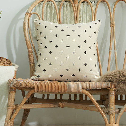 HKM-606547 Geometric Minimalist Square Cushion Covers in Various Designs and Sizes