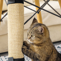 HKM-6066365 Portable Cat Scratching Pad - Sisal Material, Multiple Sizes Available