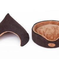 HKM-6066749 Cozy Pet Nest Cat Litter Yurt - Available in Small, Medium, Large Sizes