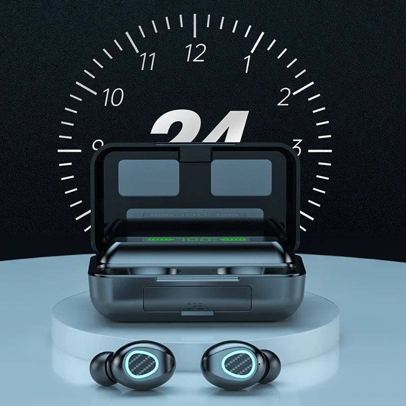 HKM-606739 Wireless Bluetooth Earbuds with Power Bank Charging Case - TWS R15 Model