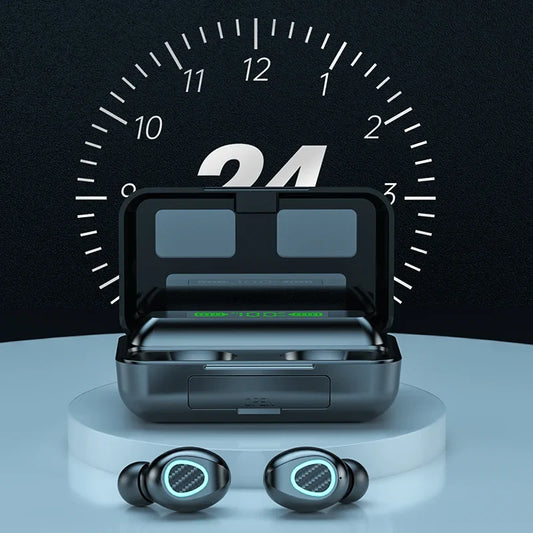 HKM-606739 Wireless Bluetooth Earbuds with Power Bank Charging Case - TWS R15 Model