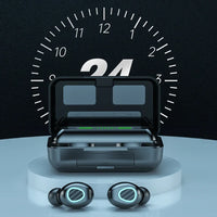 HKM-606739 Wireless Bluetooth Earbuds with Power Bank Charging Case - TWS R15 Model
