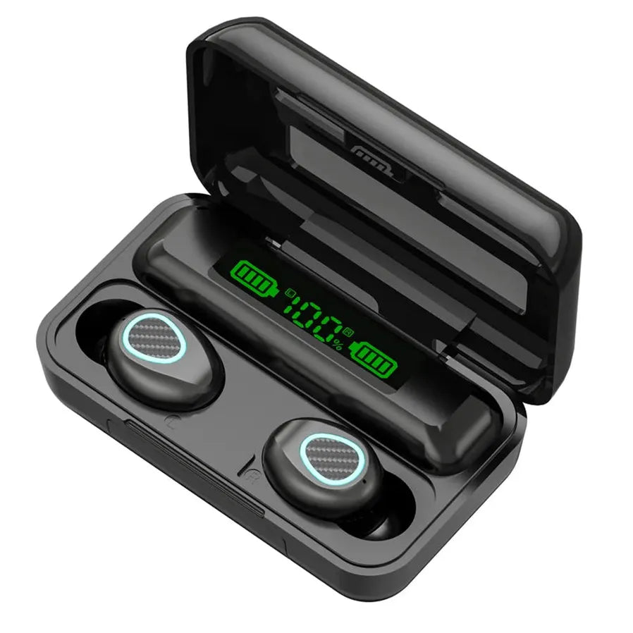 HKM-606739 Wireless Bluetooth Earbuds with Power Bank Charging Case - TWS R15 Model