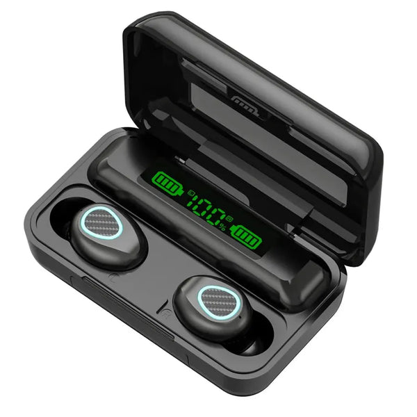 HKM-606739 Wireless Bluetooth Earbuds with Power Bank Charging Case - TWS R15 Model