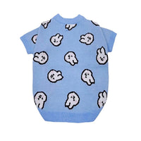 HKM-6067645 Cozy Knitted Dog Sweater for Small Dogs with Charming Patterns and Soft Warm Fabric