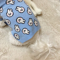 HKM-6067645 Cozy Knitted Dog Sweater for Small Dogs with Charming Patterns and Soft Warm Fabric