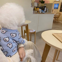 HKM-6067645 Cozy Knitted Dog Sweater for Small Dogs with Charming Patterns and Soft Warm Fabric