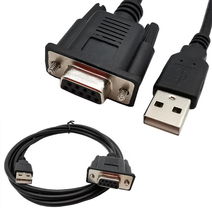 HKM-606803 USB to RS232 Serial Adapter Cable – DB Mini 3 Configuration, 1 Unit