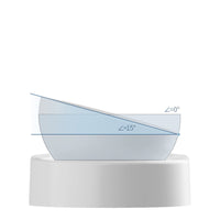 HKM-6069053 Dual-Purpose Ocean Blue and Orange Pink Cat Bowl - Multifunctional Pet Feeding Dish