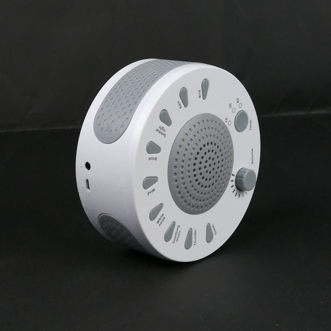 HKM-606931 White Noise Sleep Machine with 9 Sound Options, Automatic Timer, and Portable Design