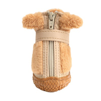 HKM-6069693 Winter Dog Booties with Ear Decoration - Anti-Slip Paw Protectors for Small Dogs