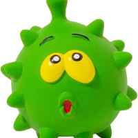 HKM-6070333 Natural Latex Dog Squeaky Ball Set for All Sizes - Interactive Chew Toys with Dental Benefits for Pets