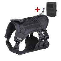 HKM-6072125 Tactical Pet Chest and Back Vest with Adjustable Straps and Multiple Colors