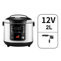 HKM-607251 12V/24V Vehicle-Mounted Rice Cooker for Cars and Trucks